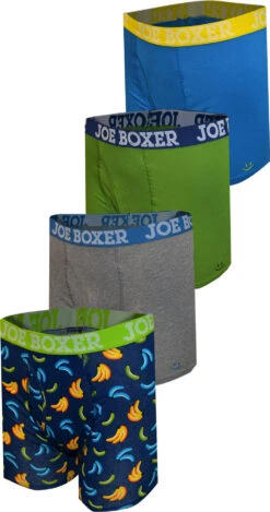 Joe Boxer Green And Blue Hues Cotton 4 Pack Boxer Briefs(Joe Boxer Green And Blue Hues Cotton 4 Pack Boxer Briefs) -Cozy Vibes Store 4pkbb144 1 a2bbd187 e996 47b4 8bfa ac10abc40ccf
