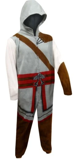 Assasin's Creed One Piece Union Suit Pajama(Assasins Creed One Piece Union Suit Pajama)