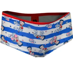 Betty Boop Love And Peace Low Rise Boy Leg Panty(Betty Boop Love And Peace Low Rise Boy Leg Panty)