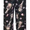 Betty Boop Black Plush Lounge Pants(Betty Boop Black Plush Lounge Pants 1)