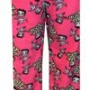 Betty Boop Flaming Hot Pink Plush Lounge Pants(Betty Boop Flaming Hot Pink Plush Lounge Pants) -Cozy Vibes Store bbpantfus 1