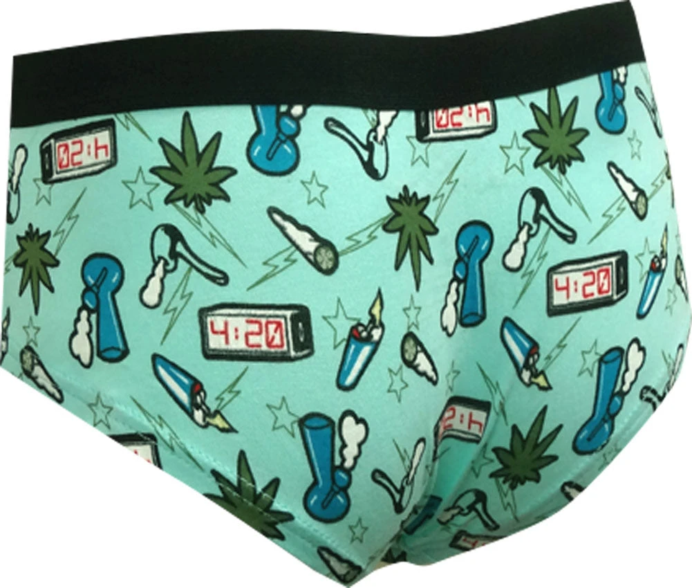 High Times Blue Ganja Weed Hipster Panty(High Times Blue Ganja Weed Hipster Panty) 10 High Times Blue Ganja Weed Hipster Panty(High Times Blue Ganja Weed Hipster Panty) - Image 8