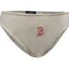 Embroidered Monogram B For Boston White Cotton Panty(Boston Red Sox B Logo White Cotton Panty) -Cozy Vibes Store ccsbu5602 1
