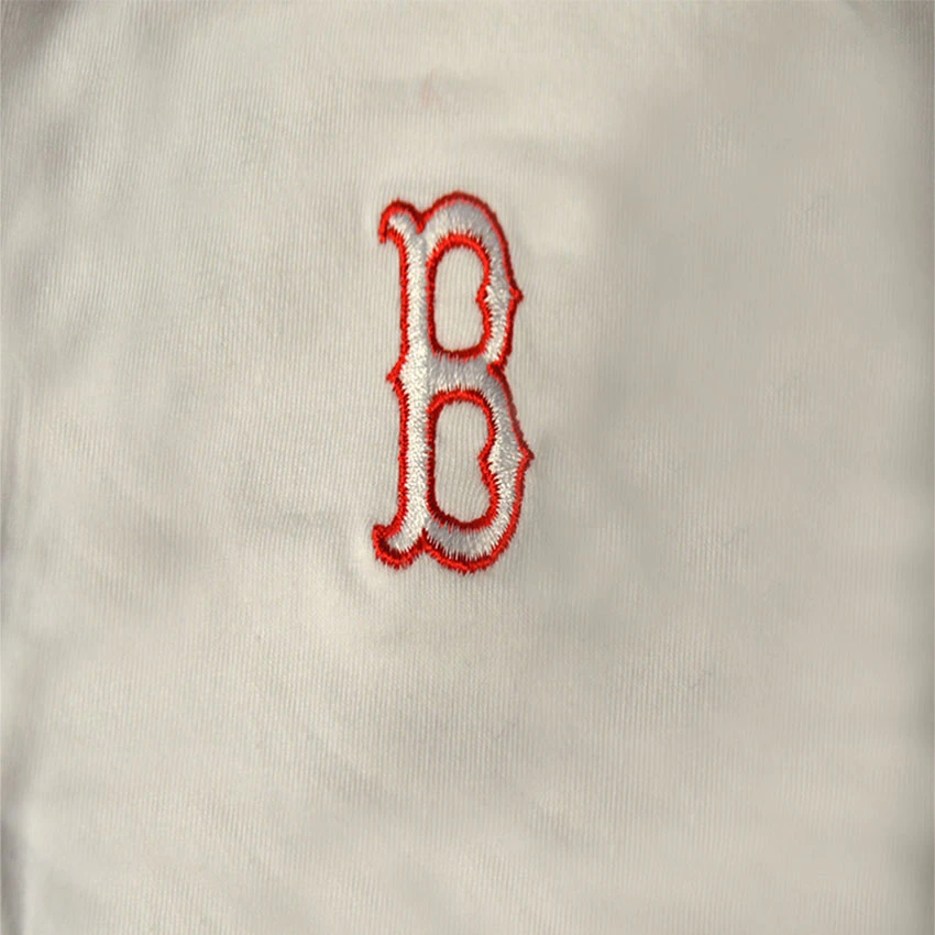 Embroidered Monogram B For Boston White Cotton Panty(Boston Red Sox B Logo White Cotton Panty) 5 Embroidered Monogram B For Boston White Cotton Panty(Boston Red Sox B Logo White Cotton Panty) - Image 3