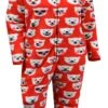 Coca-Cola Coke Polar Bear Emoji One Piece Hooded Footie Pajama(Coca Cola Coke Polar Bear Emoji One Piece Hooded Footie Pajama) -Cozy Vibes Store ccxx1e6gn 1