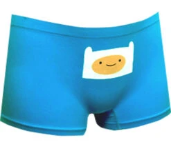 Adventure Time Finn The Human Blue Seamless Hot Short Panty(Adventure Time Finn The Human Blue Seamless Hot Short Panty)