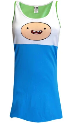 Adventure Time Finn The Human Nightgown(Adventure Time Finn The Human Nightgown)