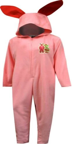 Christmas Story Ralphie Deranged Bunny One Piece Pajama Unisex(Christmas Story Ralphie Deranged Bunny One Piece Pajama Unisex 2)