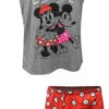 Disney Minnie And Mickey In Love Shortie Pajama Set(Disney Minnie And Mickey In Love Shortie Pajama Set) -Cozy Vibes Store dd8901120mk 1 ef54bdf9 a1d9 4624 b061 dc11c27eca8d