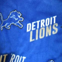 NFL Lions Ladies One Piece Footie Pajama(Detroit Lions Ladies One Piece Footie Pajama) -Cozy Vibes Store drc0508sw