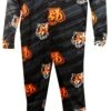 Cincinnati Bengals One Piece Footie Pajama(Cincinnati Bengals One Piece Footie Pajama) -Cozy Vibes Store fcs0504 1
