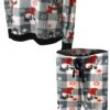 Frosty The Snowman Buffalo Plaid Jogger Pajama Set(Frosty The Snowman Buffalo Plaid Jogger Pajama Set) -Cozy Vibes Store fw040xll 1
