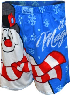 Warner Bros Frosty The Snowman It's Magic Christmas Boxer Shorts(Frosty The Snowman Its Magic Christmas Boxer Shorts)