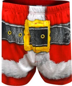 Santa's Christmas Boxer Shorts With Hat(Santas Christmas Boxer Shorts With Hat)