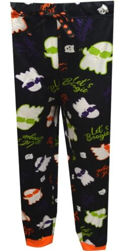 Halloween Ghosts Let's Boogie Ladies Jogger Lounge Pants(Halloween Ghosts Lets Boogie Ladies Jogger Lounge Pants)
