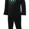 Harry Potter House Uniform Hooded Footie Pajama(Harry Potter Slytherin House Uniform Hooded Footie Pajama) -Cozy Vibes Store hp007559 1