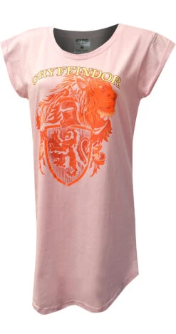 Harry Potter Gryffindor House Mascot Ladies Plus Size Nightshirt(Harry Potter Gryffindor House Mascot Ladies Plus Size Nightshirt) -Cozy Vibes Store hp032763p 2 bbac185d 97a4 403e a99d f287bd288fca