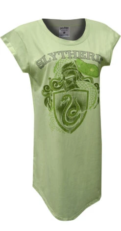 Harry Potter Slytherin House Mascot Ladies Nightshirt(Harry Potter Slytherin House Mascot Ladies Nightshirt) -Cozy Vibes Store hp032863 1 68bbf37b e761 44a4 8b75 dfd62c40d2a1