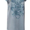 Harry Potter Ravenclaw House Mascot Ladies Nightshirt(Harry Potter Ravenclaw House Mascot Ladies Nightshirt) -Cozy Vibes Store hp032963 1