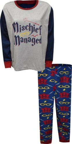 Harry Potter Mischief Managed Ladies Pajama(Harry Potter Mischief Managed Ladies Pajama) -Cozy Vibes Store hp140xll 1 3cd309ab 0db0 4d2f ba62 0b6877782367