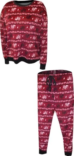 Harry Potter Logos And Lightning Bolts Ladies Pajamas(Harry Potter Logos And Lightning Bolts Ladies Pajamas) -Cozy Vibes Store hp148xll 1 92492069 e1f8 4807 a121 144c32b5efe5