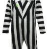 Beetlejuice Hooded Union Suit Onesie Pajama(Beetlejuice Hooded Union Suit Onesie Pajama) -Cozy Vibes Store iz002mbs 1