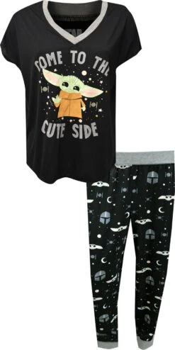 Star Wars Mandalorian Grogu Come To The Cute Side Pajama(Star Wars Mandalorian Grogu Come To The Cute Side Pajama)