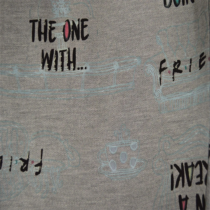 Friends The TV Series Ross Joey Rachel Phoebe Super Soft Pajama(Friends The Tv Series Ross Joey Rachel Phoebe Super Soft Pajama) 4 Friends The TV Series Ross Joey Rachel Phoebe Super Soft Pajama(Friends The Tv Series Ross Joey Rachel Phoebe Super Soft Pajama) - Image 2