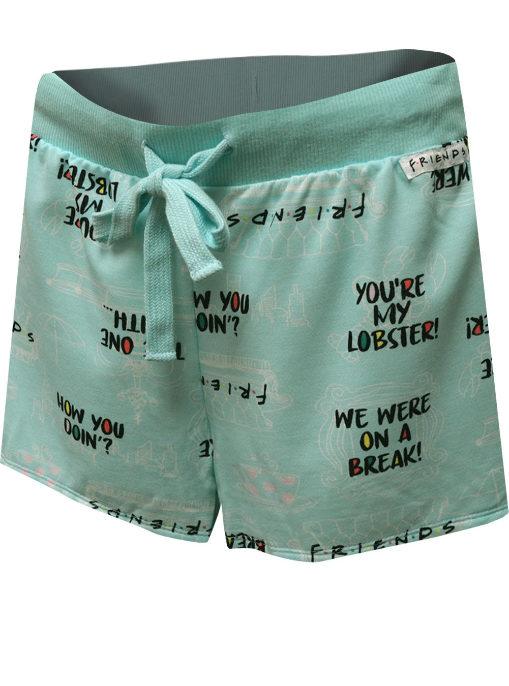 Friends The TV Series Classic Phrases Sleep Shorts(Friends The Tv Series Classic Phrases Sleep Shorts) 7 Friends The TV Series Classic Phrases Sleep Shorts(Friends The Tv Series Classic Phrases Sleep Shorts) - Image 5