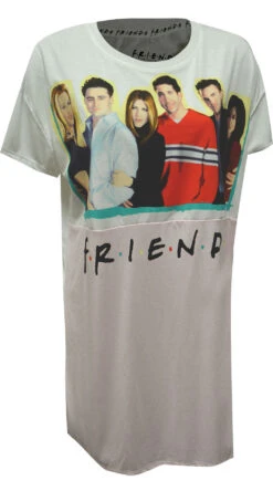 Friends The TV Series Cast Super Soft Nightshirt(Friends The Tv Series Cast Super Soft Nightshirt) -Cozy Vibes Store lz11904gafd 1 c377ffe0 2966 46c1 b4b8 404fe5649acb