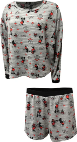Disney Minnie And Mickey Sweethearts Shortie Pajama Set(Disney Minnie And Mickey Sweethearts Shortie Pajama Set) 22 Disney Minnie And Mickey Sweethearts Shortie Pajama Set(Disney Minnie And Mickey Sweethearts Shortie Pajama Set) -Cozy Vibes Store lz11905scmk 1 be23d921 5009 49f8 950a 70da5e1c6ecc