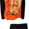 Disney Winnie The Pooh Boo Bear Halloween Shortie Pajama Set(Disney Winne The Pooh Boo Bear Halloween Shortie Pajama Set) -Cozy Vibes Store lz40904sqcwp 1