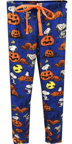 Peanuts Snoopy Halloween Great Pumpkin Jogger Lounge Pants(Peanuts Snoopy Halloween Great Pumpkin Jogger Lounge Pants)