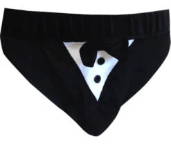 Dressed To Impress Tuxedo Look Black Velour Thong(Tuxedo Look Black Velour Thong) -Cozy Vibes Store mexxe9xmn 1 efa9a8f8 0328 4e9c 80ad 1e365ab439e2