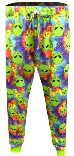 Alien Tie Dye Jogger Style Lounge Pants(Alien Tie Dye Jogger Style Lounge Pants) -Cozy Vibes Store mexxg22mnk 1 2b220128 6158 4d1e 8f13 3bac76e0fb0c