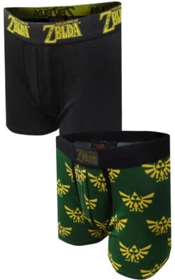 Nintendo The Legend Of Zelda 2 Pack Boxer Briefs(Nintendo The Legend Of Zelda 2 Pack Boxer Briefs)