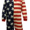 American Flag Stars And Stripes One Piece Pajama(American Flag Stars And Stripes One Piece Pajama) -Cozy Vibes Store mf16280us 1