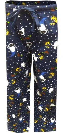 Disney Pixar Wall-E Movie Navy Blue Lounge Pants(Disney Pixar Wall E Movie Navy Blue Lounge Pants)