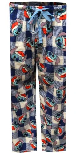 Disney's Lilo And Stitch Christmas Buffalo Plaid Loungepant(Disneys Lilo And Stitch Christmas Buffalo Plaid Loungepant)