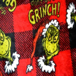 Dr. Seuss Don't Be A Grinch Red Buffalo Plaid Plush Lounge Pants(Dr Seuss Dont Be A Grinch Red Buffalo Plaid Plush Lounge Pants 1) -Cozy Vibes Store mf21371pt 2 6700b829 fffb 4e66 9e0d 85086bd47181