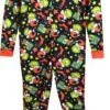 Dr. Seuss Dr Seuss Grinch Merry Whatever Drop Seat Guys Onesie Union Suit(Dr Seuss Grinch Merry Whatever Drop Seat Guys Onesie Union Suit) -Cozy Vibes Store mf21437us 1