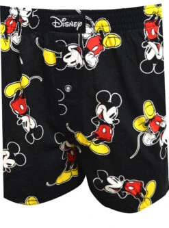 Disney's Mickey Mouse All Over Print Black Cotton Boxer Shorts(Disneys Mickey Mouse All Over Print Black Cotton Boxer Shorts) -Cozy Vibes Store mf23bx253 2 c2c08473 c1dd 4963 98c7 6f901cfd4ca9