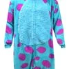 Disney Pixar Monsters Inc Sulley One Piece Hooded Kigurumi Pajama(Disney Pixar Monsters Inc Sulley One Piece Hooded Kigurumi Pajama) -Cozy Vibes Store mf23us54 1