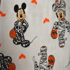 Mickey Mouse Skeleton Halloween Cotton 4 Pc Toddler Pajamas(Mickey Mouse Skeleton Halloween Cotton 4 Pc Toddler Pajamas) -Cozy Vibes Store mk1117dll 3