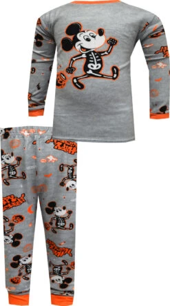 Mickey Mouse Skeleton Halloween Ultra Soft Pajama(Mickey Mouse Skeleton Halloween Ultra Soft Pajama)