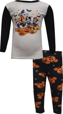 Mickey Mouse And The Gang Halloween Kids Pajama(Mickey Mouse And The Gang Halloween Kids Pajama)