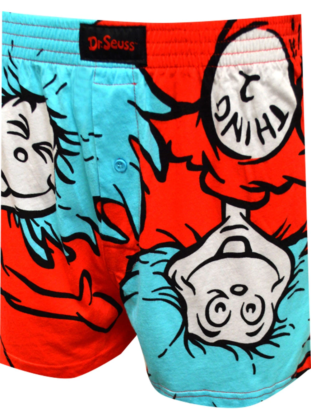 Dr. Seuss Thing 1 And Thing 2 Boxer Shorts(Dr Seuss Thing 1 And Thing 2 Boxer Shorts) 6 Dr. Seuss Thing 1 And Thing 2 Boxer Shorts(Dr Seuss Thing 1 And Thing 2 Boxer Shorts) - Image 4