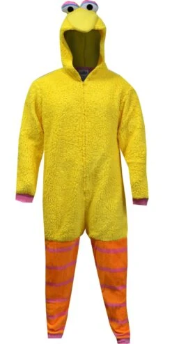 Sesame Street Big Bird Plush Sherpa Hooded Onesie Adult Pajamas(Sesame Street Big Bird Plush Sherpa Hooded Onesie Adult Pajamas) 8 Sesame Street Big Bird Plush Sherpa Hooded Onesie Adult Pajamas(Sesame Street Big Bird Plush Sherpa Hooded Onesie Adult Pajamas) -Cozy Vibes Store ms18085us 1 1da42e3d b85c 4774 9f48 9de140d0e971