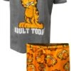 Garfield I Can't Adult Today Pajama(Garfield I Cant Adult Today Pajama) -Cozy Vibes Store ms18094ss 1