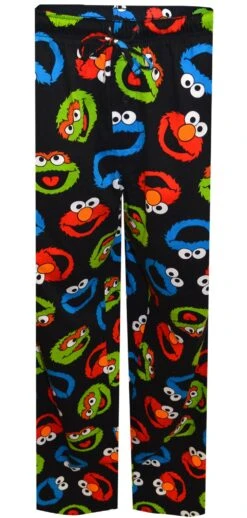 Sesame Street Elmo, Cookie Monster, Oscar Lounge Pants(Sesame Street Elmo Cookie Monster Oscar Lounge Pants)